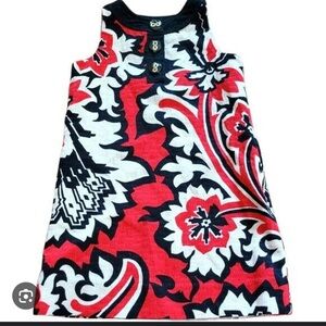 Milly Minis Red Floral Girl’s Dress